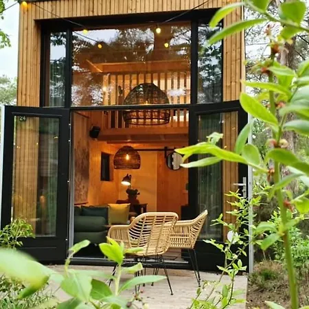 Chalet Tiny House De Otterlodge Op De Veluwe Met Hottub! *